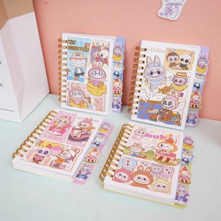 ☆拼全臺最低價☆泡泡瑪特 labubu 拉布布 A7 筆記本 記事本 日記本 錯題本 文具 文具用品 手帳本 活頁筆記本