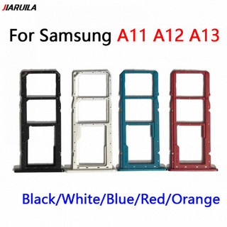 SAMSUNG 適用於三星 A11 A12 A13 Micro Nano SIM 卡座託盤插槽座適配器插座
