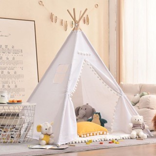 兒童小帳篷室內北歐寶寶玩具屋印第安家用公主房子女孩男孩遊戲屋
