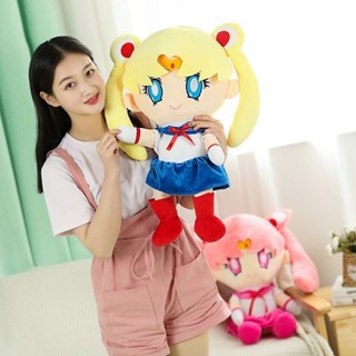 日本動漫人形玩偶 美少女戰士公仔 可愛卡通女孩布娃娃禮物 抱枕公仔 玩具可愛 創意生日禮物
