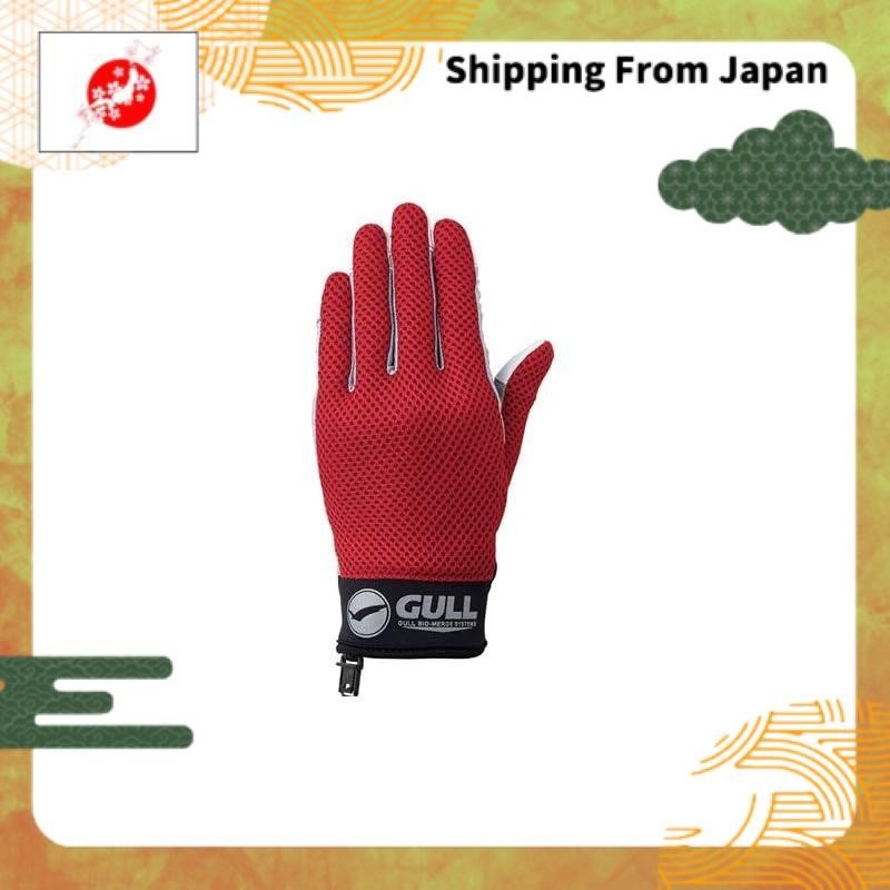 GULL Summer Glove 男式 [Red/XL Size] [GA-5595A] 潜水手套 Amara