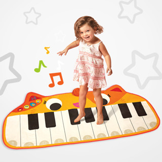 B.toys 舞蹈毯、兒童音樂毯、嬰兒踩鋼琴毯、貓鋼琴音樂墊、遊戲毯、嬰兒