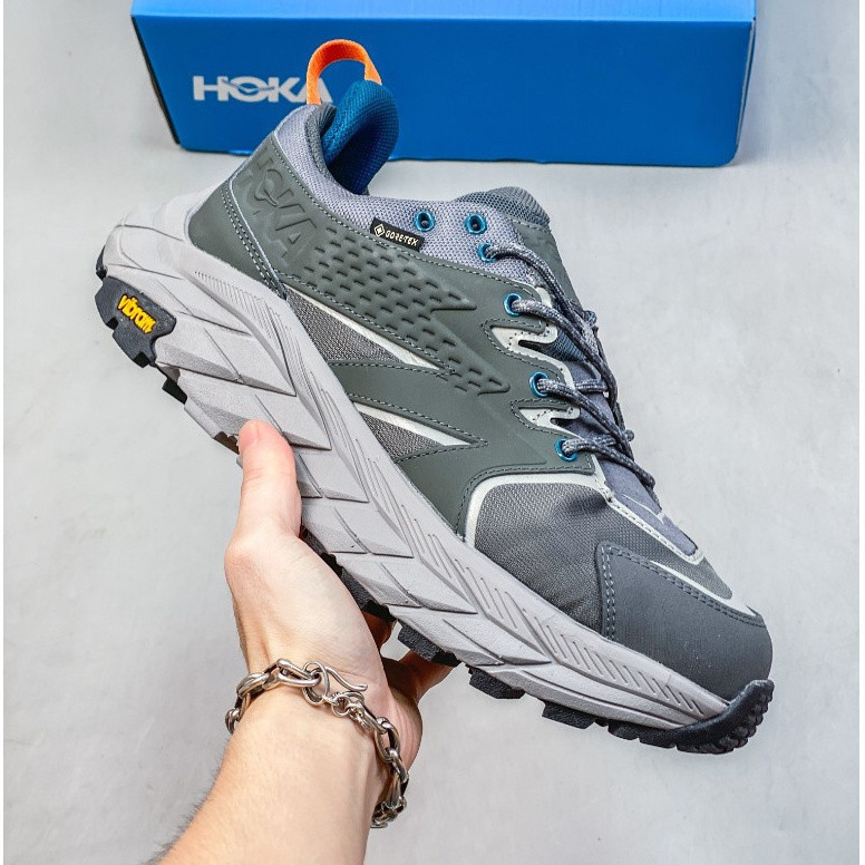 全新 Hoka One One Anacapa Low GTX 登山鞋男女戶外越野鞋輕便透氣登山靴36-45碼