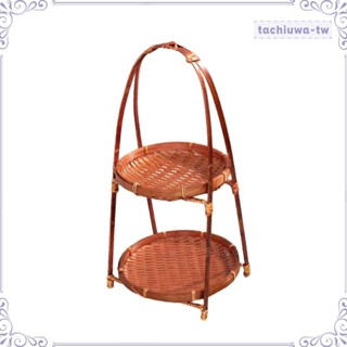 [TachiuwaTW] 竹編水果籃餐籃裝飾食品籃竹製托盤