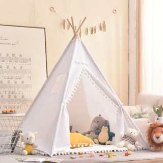 野餐裝飾三角形帳篷帳篷男女孩過室內帳篷家用戶外帳篷兒童室內