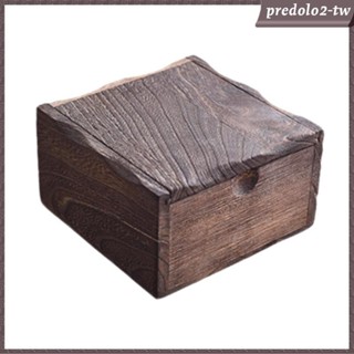 [PredoloffTW] 木製首飾盒容器架紀念品盒生日魅力耳環