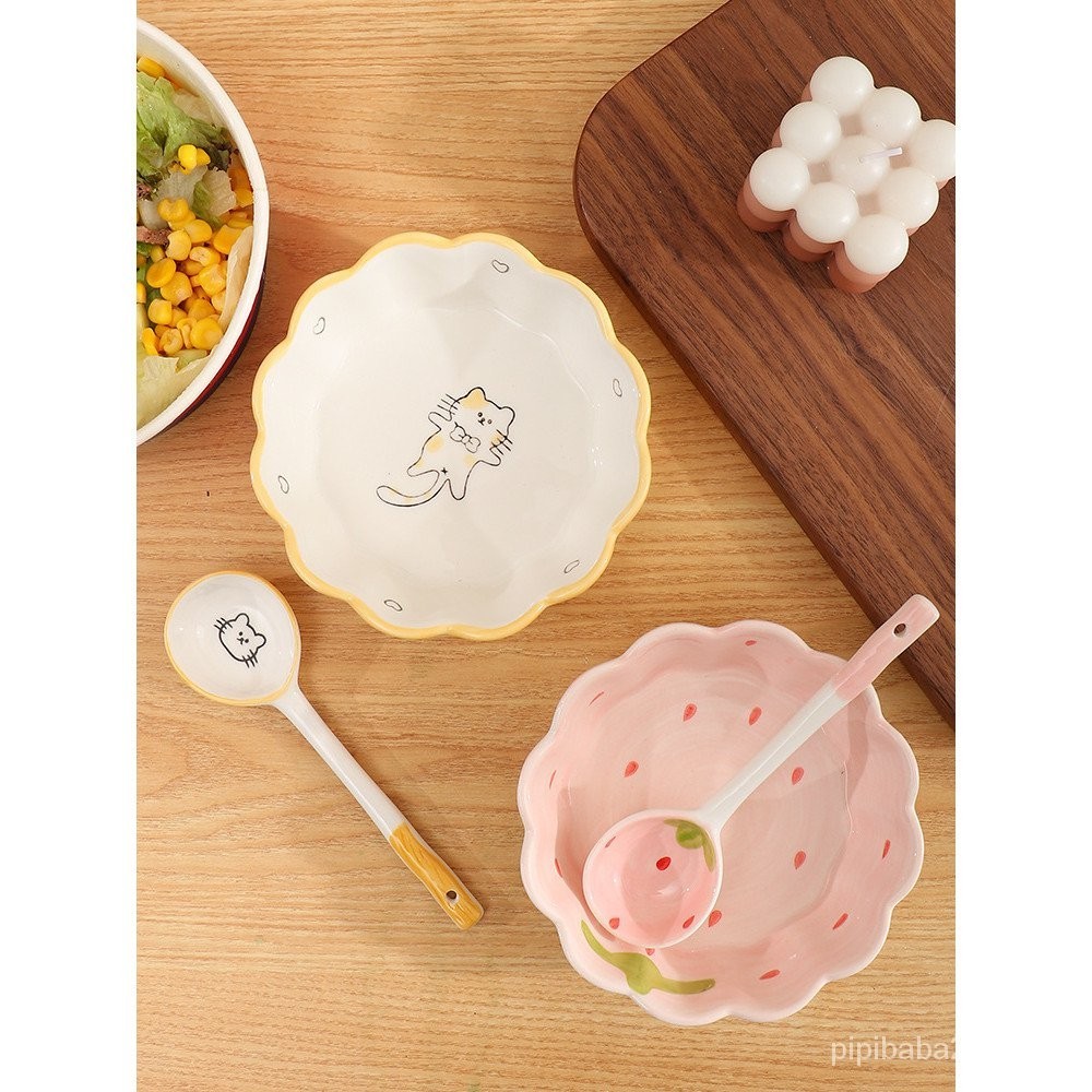 沙拉碗小碗家用炸鍋單個水果碗烤碗空氣碗蒸蛋碗優格瓷碗碗燕麥碗