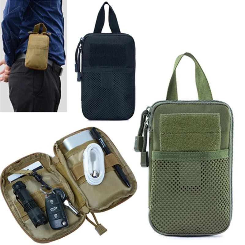 Molle 醫療袋包 EDC 工具包尼龍戶外運動徒步旅行醫療手機腰包