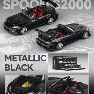 Mt MicroTurbo 1:64 本田 S2000 Spoon Sports汽車模型