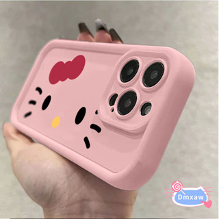 SAMSUNG Hello Kitty 矽膠保護殼適用於三星 Galaxy A55 5G S24 S23 S22 S21