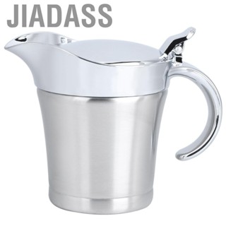 Jiadass 304不鏽鋼導熱醬鍋壺雙層保溫風味