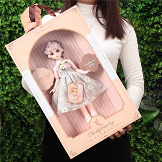 女生巴比娃娃禮盒套裝女孩玩具3-6歲公主玩偶洋娃娃