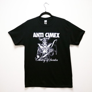 Anti Cimex - 瑞典國家 T 恤 Crust Punk Crass D-Beat Anti-Cimex