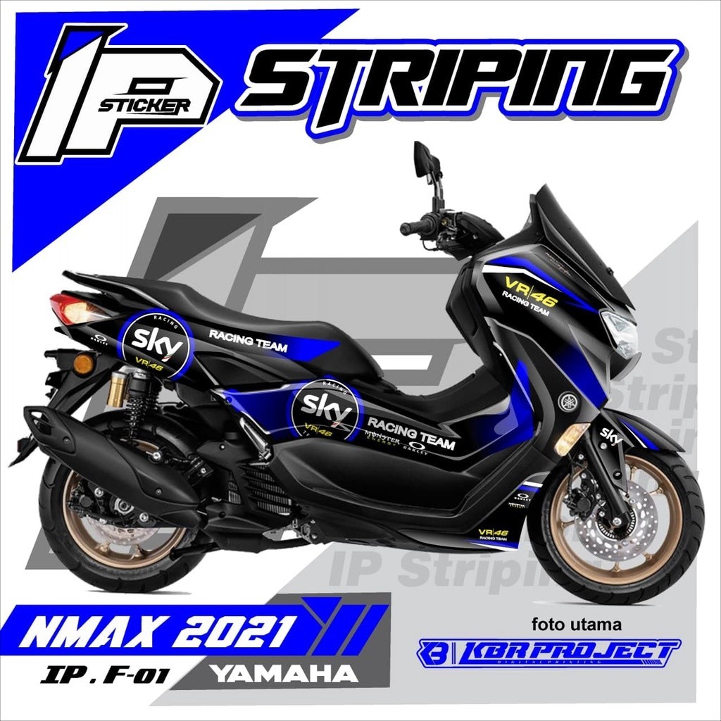 條紋 NMAX 新條紋 NMAX 新所有設計 IP.STRIPPING 最新 2020 2021 最新真實圖片 KODE