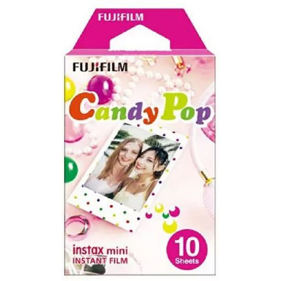 FUJIFILM富士 instax mini 卡通拍立得底片 CANDY POP彩色糖果 1盒組(10張) eslite誠品