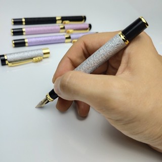 【客製化】【鋼筆】批發 金屬鋼筆 學生硬筆書法 練字筆帶 吸墨器商務 辦公簽字筆可印logo