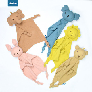 嬰兒安撫巾 雙層棉紗布 大象水巾玩偶 哄睡神器