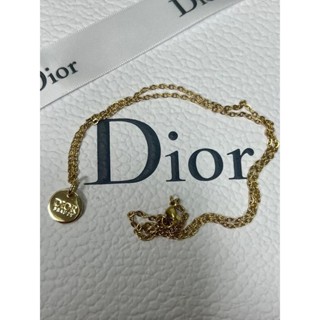 近全新 Dior 迪奧 項鍊 吊飾 Kihei Logo mercari 日本直送 二手