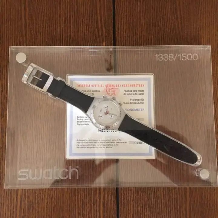 近全新 Swatch 手錶 IRONY CHRONO 限定 日本直送 二手
