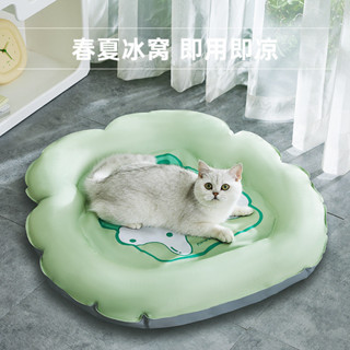 狂野的貓咪 寵物冰窩貓咪夏季貓窩狗窩墊子狗狗降溫用涼墊夏天卡通青蛙寵物床