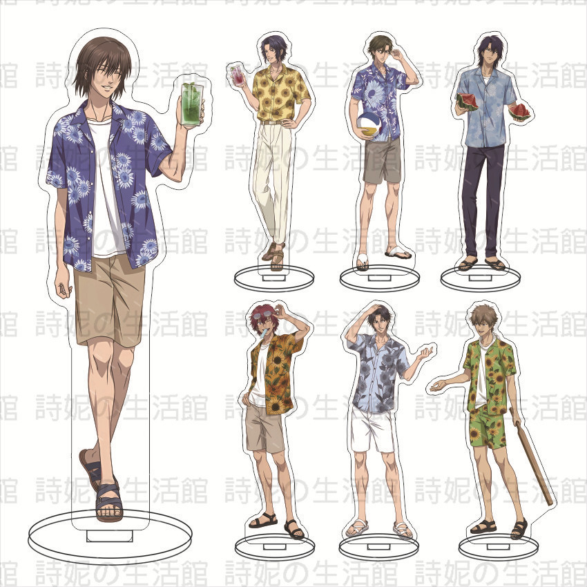 新網球王子 站牌 網球王子 壓克力大立牌 越前龍馬 手塚國光 乾貞治 亞克力擺飾 擺件 手辦 二次元 動漫週邊 學生禮物