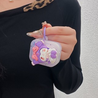 可愛卡通立體庫洛米適用AirPods 1/2/3代保護殼蘋果第四代泡芙軟殼AirP4ods Pro2無線藍牙耳機保護套