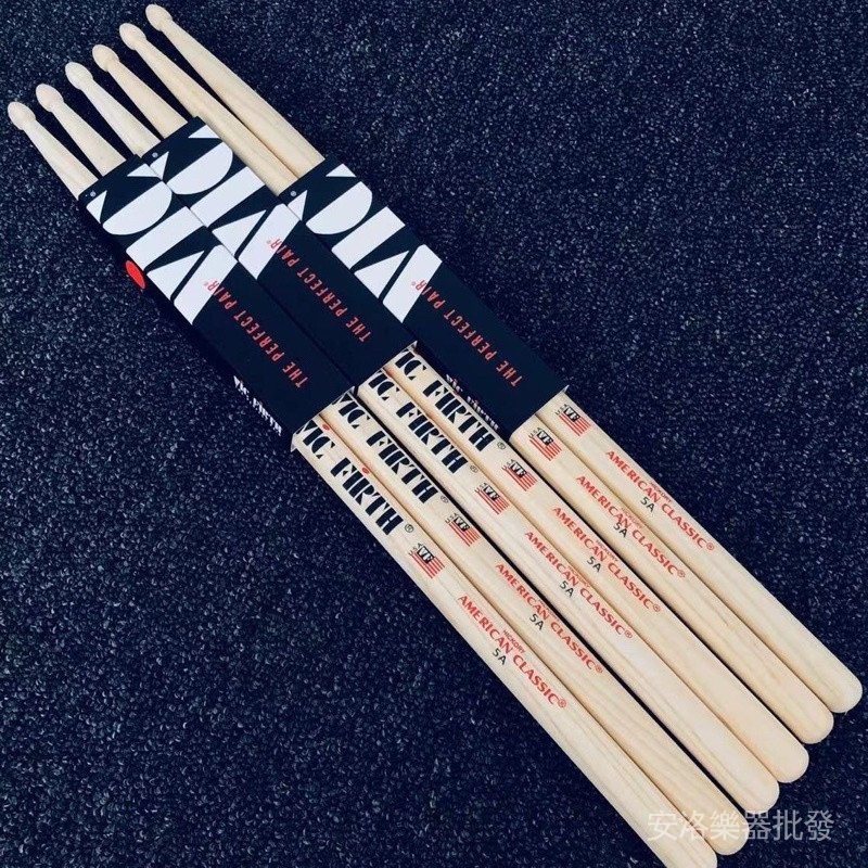 VIC FIRTH 5A 枫木 爵士鼓 鼓棒