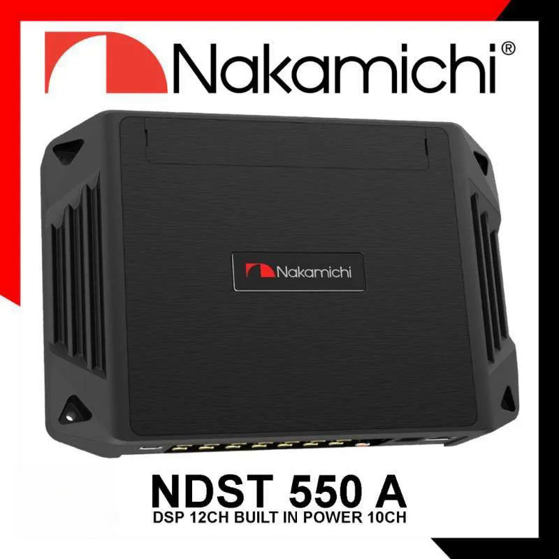 汽車音響大功率DSP功率放大器放NAKAMICHI NDST550A  10 IN 12 OUT 31EQ DSP AM
