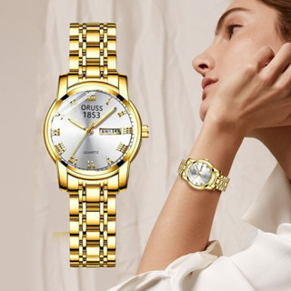 超薄防水女士手錶高顏值腕錶石英女鎢鋼女表