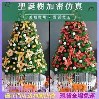 松針 聖誕樹 裝飾 裸樹 家用擺件 大小型套餐 聖誕節 裝飾品 禮物場景布置 LED彩燈 品質進口松針樹1.2/1.5米
