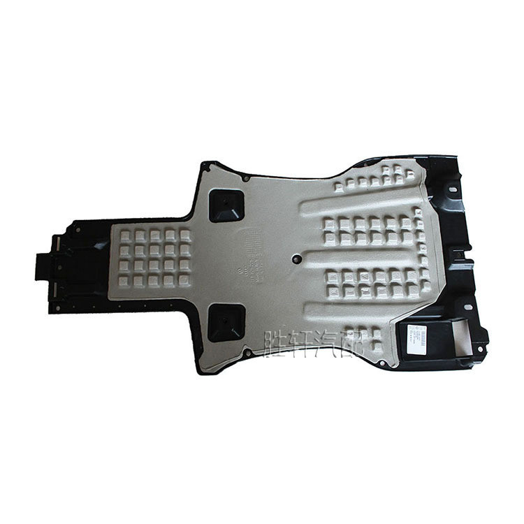 適用於奧迪Q7 07-15款變速箱下護板底盤擋板下防護板變速箱防塵板