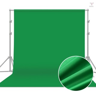 3 * 3m / 10 * 10ft 專業綠屏背景攝影棚攝影背景可水洗耐用滌棉面料無縫一件式設計,用於人像產品拍攝