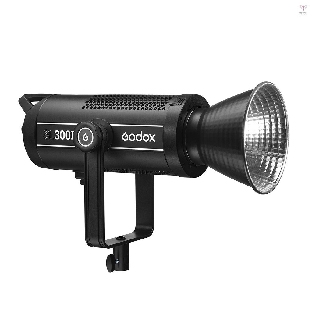 Godox SL300II 工作室 LED 視頻燈 320W 大功率攝影燈 5600K 可調光 8 FX 燈光效果 CR