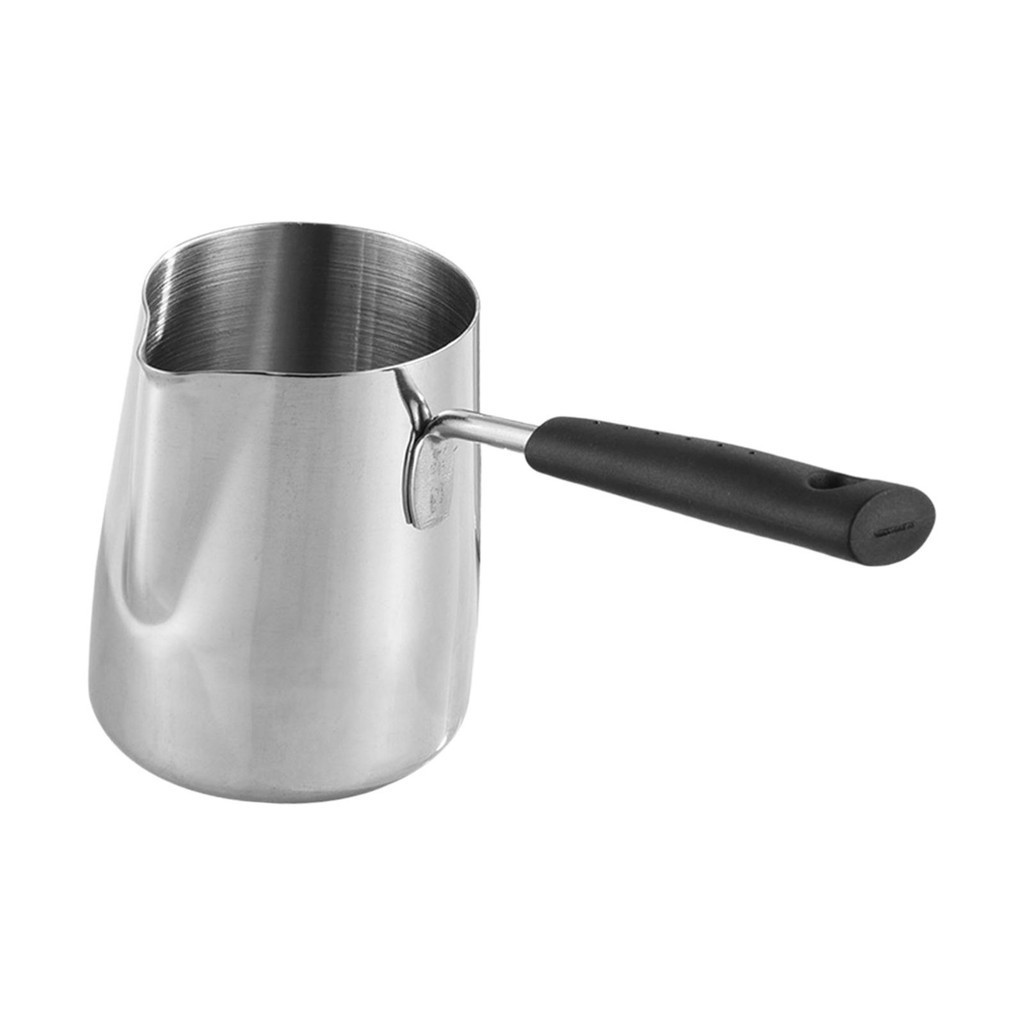 [SimhoaefTW] 不銹鋼土耳其咖啡壺咖啡壺易於清潔精確防漏融化鍋黃油牛奶保溫壺