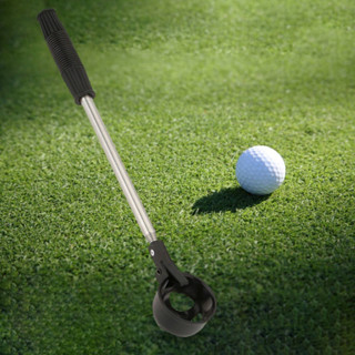 高爾夫8節天線杆不鏽鋼撿球器黑色戶外高爾夫用品