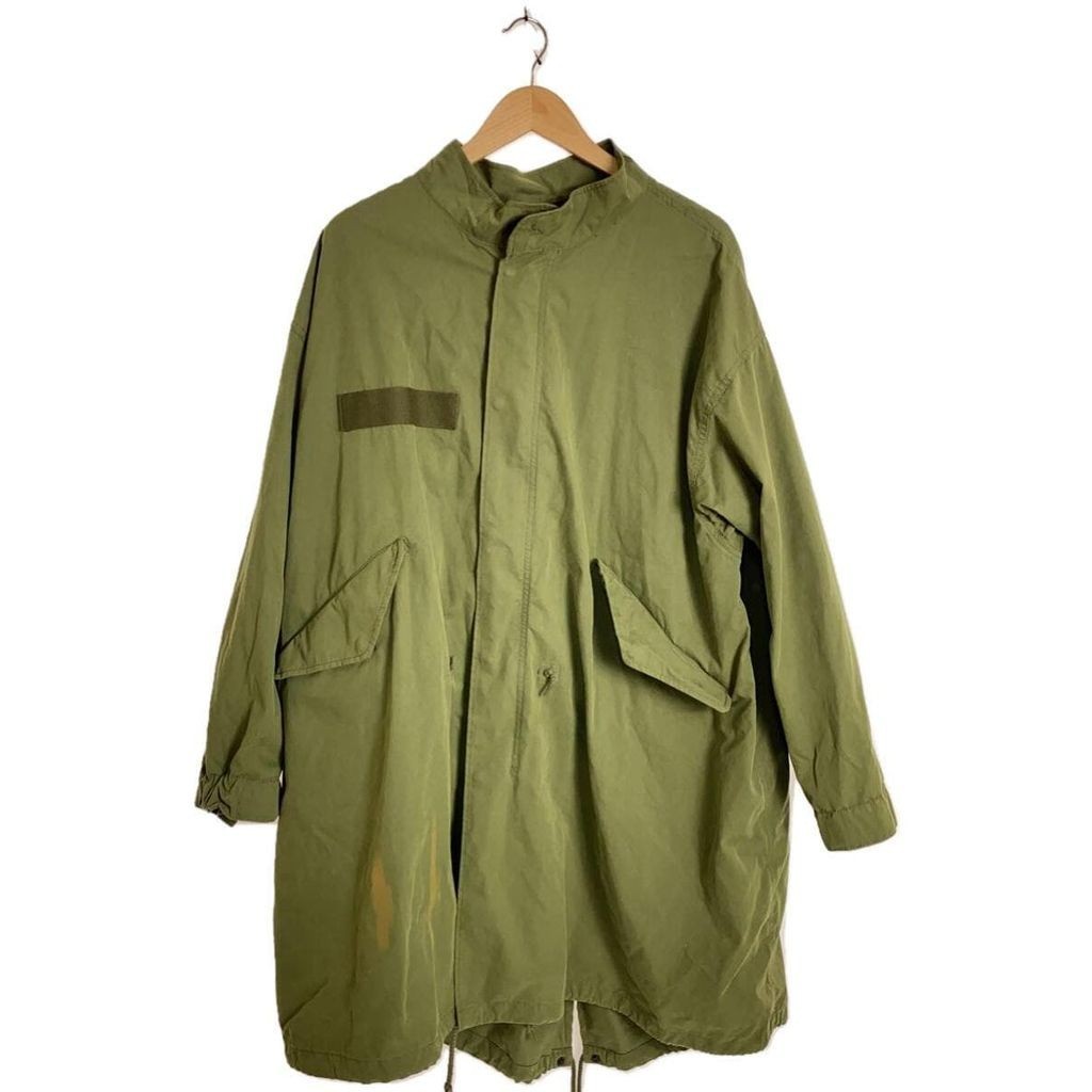 FREAK’S STORE MILITARY MiLi夾克外套棉 素色 軍風 綠色 日本直送 二手