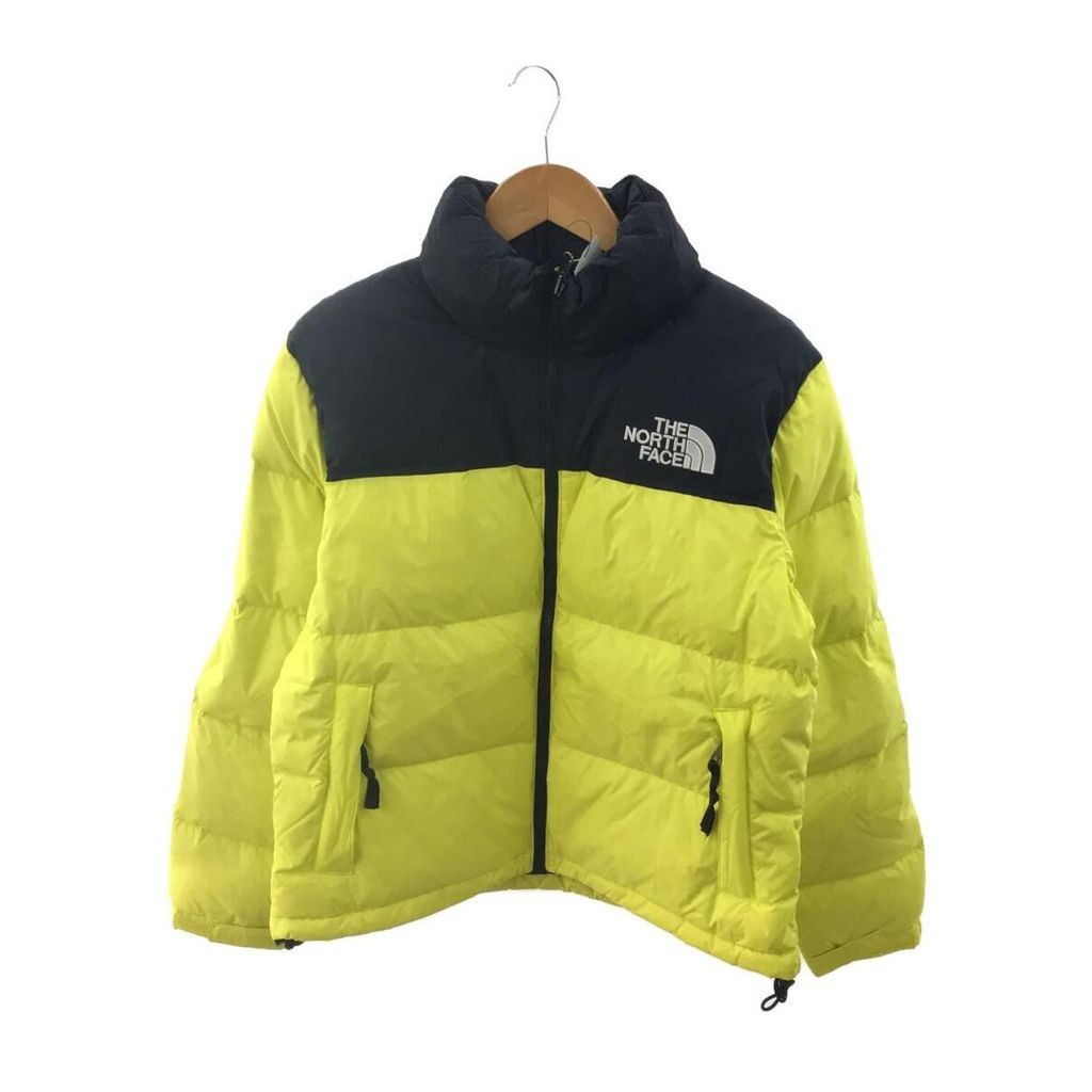 THE NORTH FACE 夾克外套 防風外套皮革 黃色 日本直送 二手