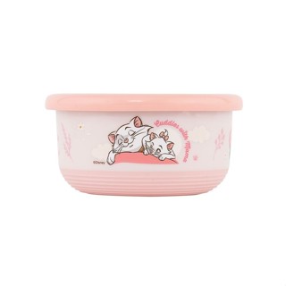 HOUSUXI迪士尼瑪麗貓不鏽鋼雙層隔熱碗/ 420ml eslite誠品