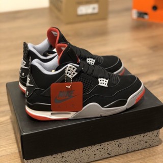 高品質 Nike Air Jordan 4 Retro OG 'Bred' 黑紅 黑 籃球鞋 308497-060