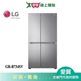 LG樂金785L變頻對開冰箱GR-B734SV_含配送+安裝【愛買】