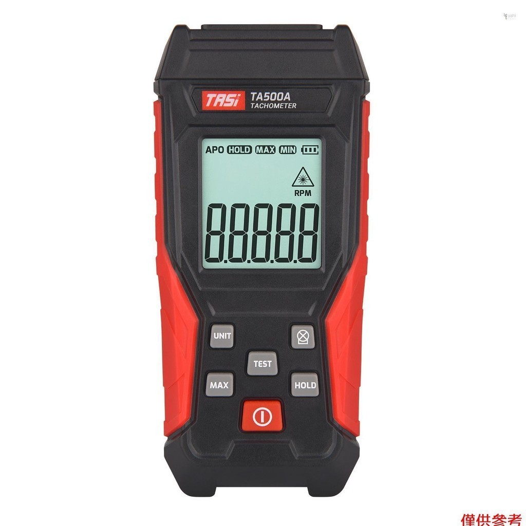 Yot TASI 數字轉速表非接觸式迷你 RPM 測試儀儀表 LCD 顯示手持式數字轉速表,用於電機輪車床汽車製作