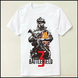 EA Battlefield 3戰地3 VIDEO GAME Tee Shirt圓領衣服上衣T恤