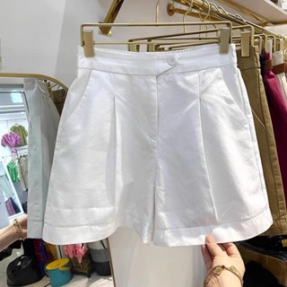 【🍒櫻桃大尺碼】大尺碼西裝短褲女2024夏季新款休閑寬松工裝短褲高腰百搭闊腿短褲