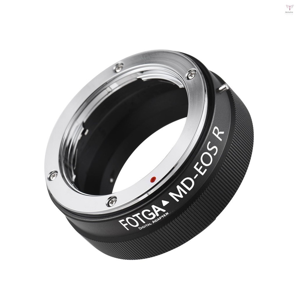 Fotga 手動鏡頭卡口轉接環鋁合金用於美能達 MD MC 卡口鏡頭到佳能 EOS R/RP/Ra/R5/R6/R7/R