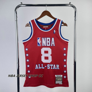 ALL STAR 男式全新原創 2003 NBA 全明星洛杉磯湖人隊布萊恩特 #8 Kobeˉbryant 復古球衣熱壓