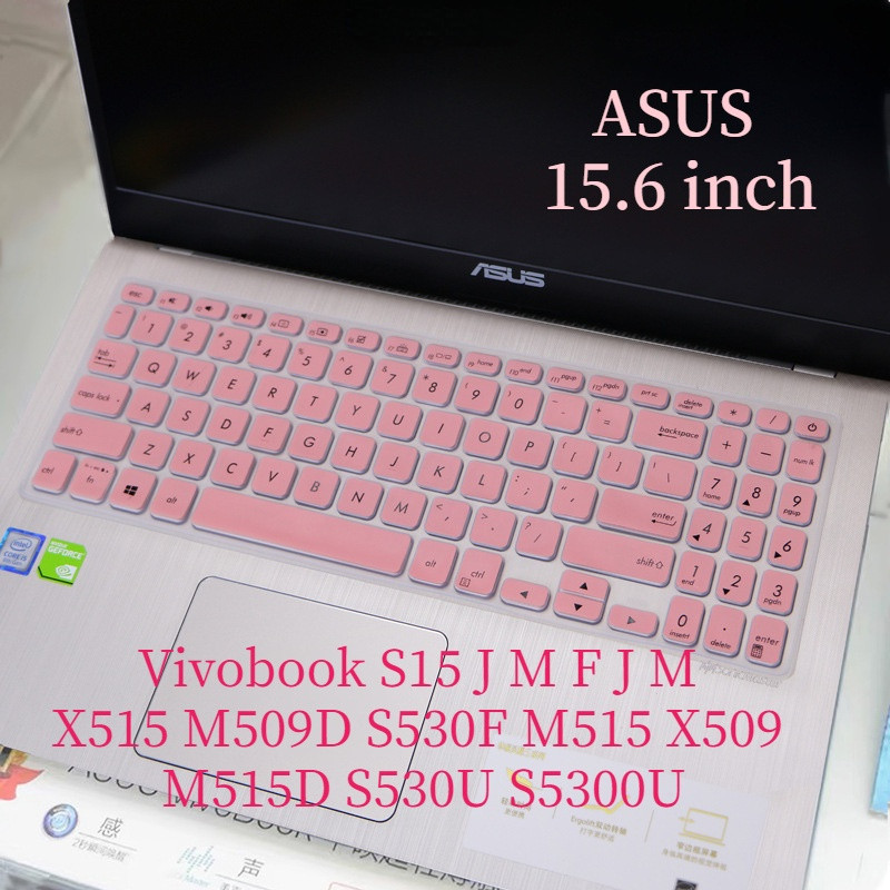 鍵盤保護套適用於 15.6 英寸華碩 Vivobook S15 J M F J M X515 M509D S530F M