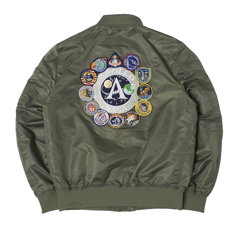 2024春秋alpha阿波羅太空戰術飛行員夾克外套男女NASA夾克