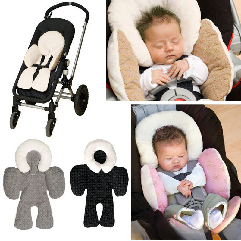 現貨#headsupport英文COLE 嬰兒推車保護墊汽車座椅雙面頭部肩膀墊4vv