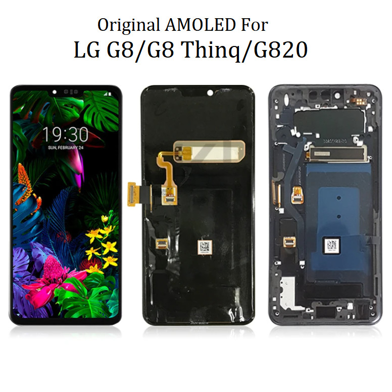 6.1" 原裝 LG G8/G8 Thinq/G820 液晶顯示器帶觸摸屏
