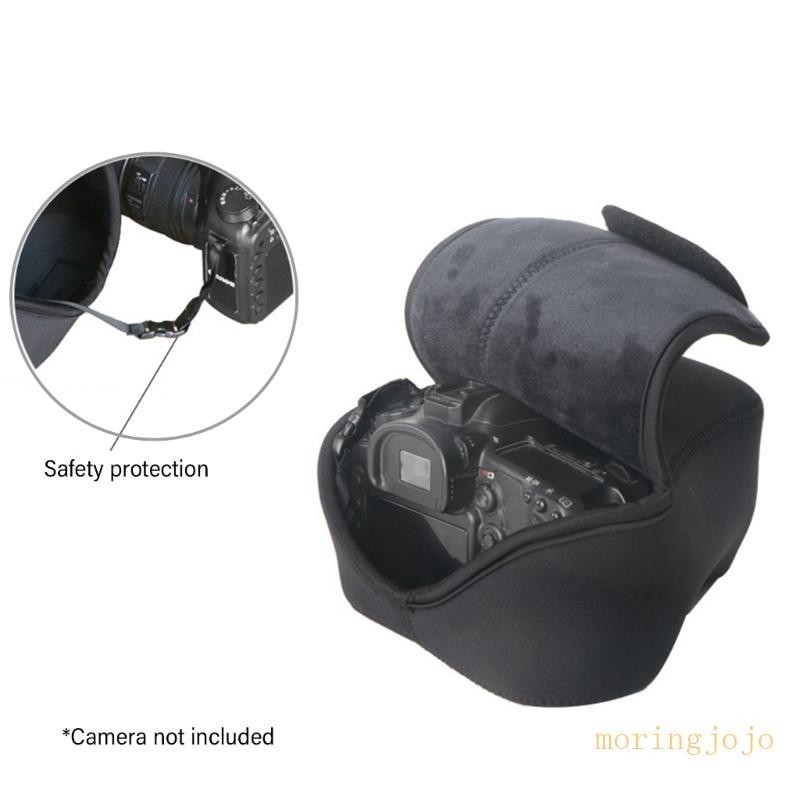 Jojo 氯丁橡膠軟質相機保護套相機內袋保護套適用於 5D4 5D3 800D 760D D760 D5600 A7R3